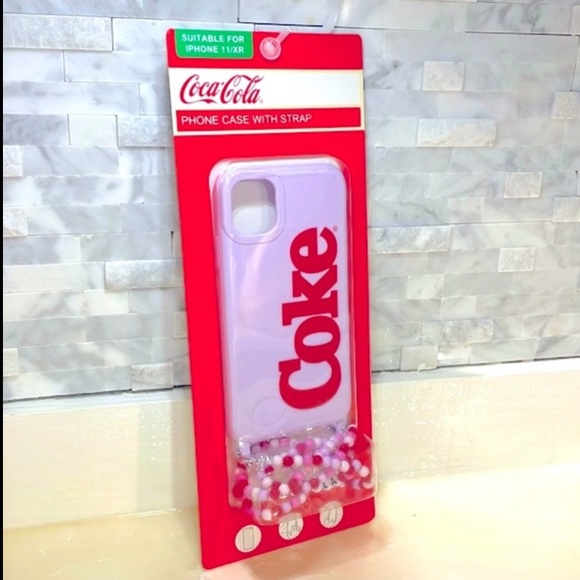 🆕 Coca-Cola Special Edition Branded Silicone iPhone Case & Wristlet - Picture 3 of 5